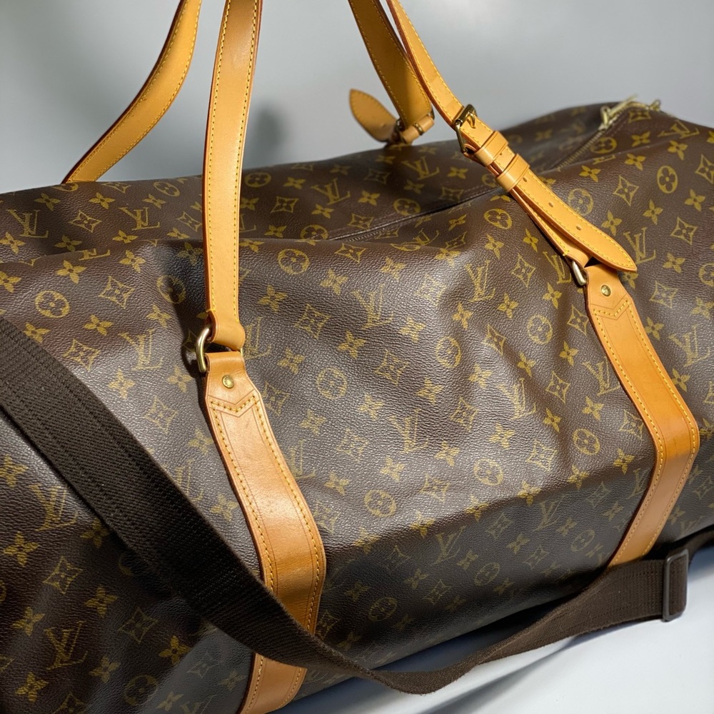 Louis Vuitton Monogram Travel Duffle Crossbody Bag XLarge 💯% AUTHENTIC